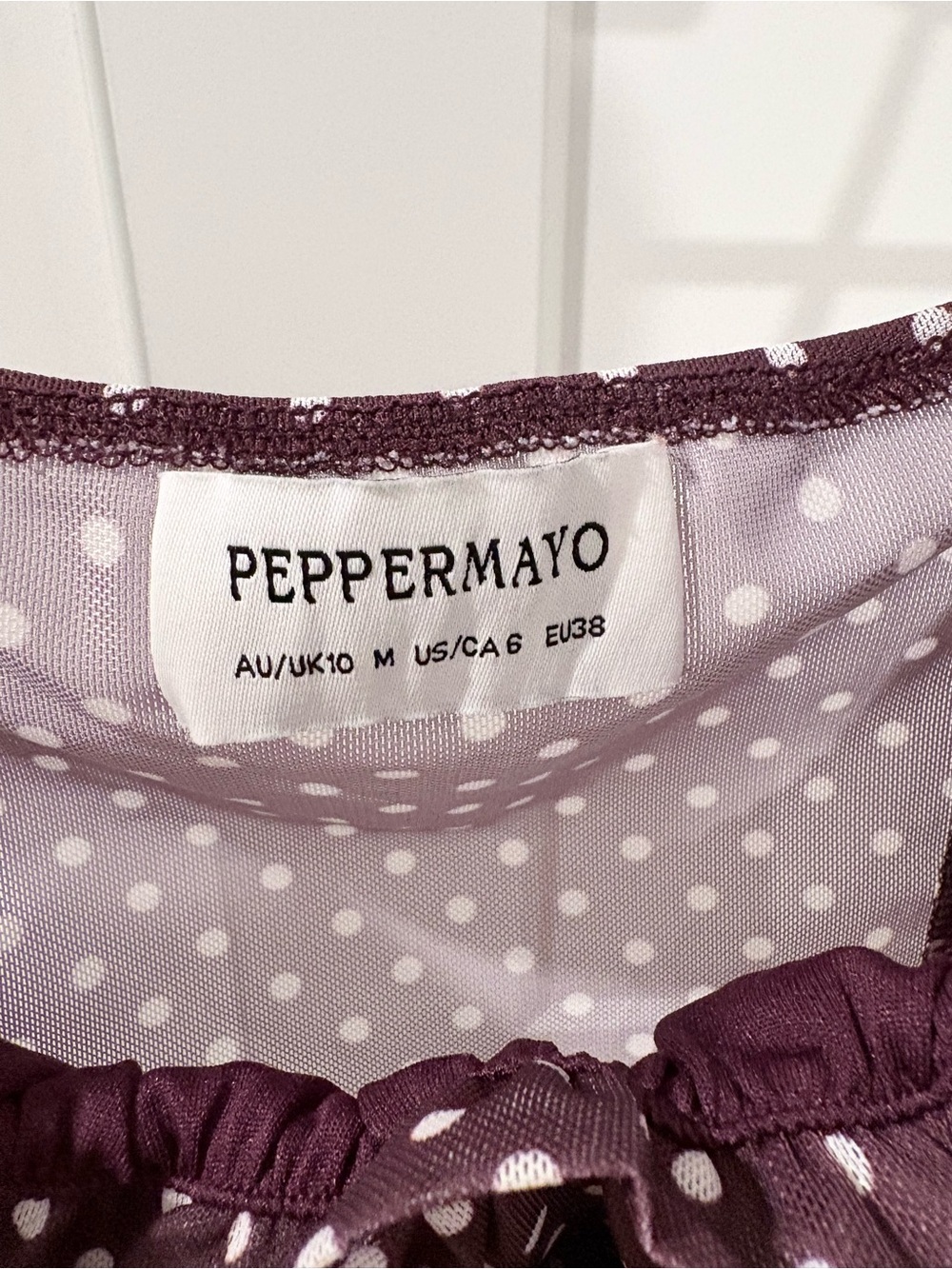 Peppermayo Purple Polka Dot Skirt Set - Picture 7 of 9